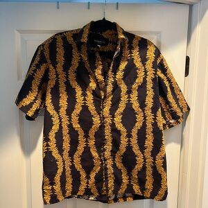 Lexbreezy Hawaii Puakenikeni Men’s Aloha Shirt